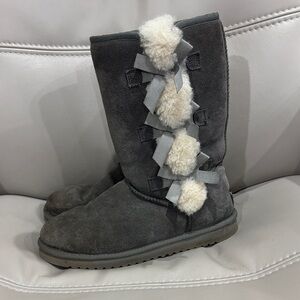 Koolaburra by UGG • Victoria Tall Suede Boots Cinder || Size 8